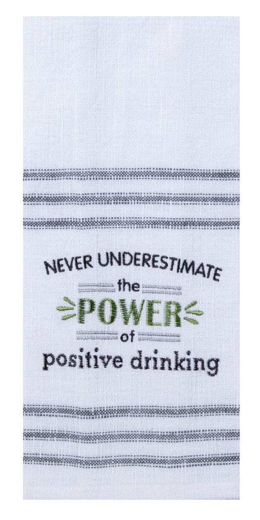 Towel Positive Drinking