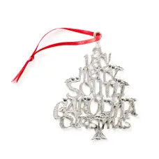 Pewter Ornament  Merry Christma