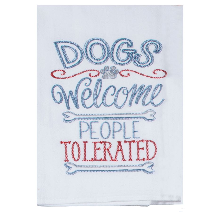 Towel Dogs Welcome