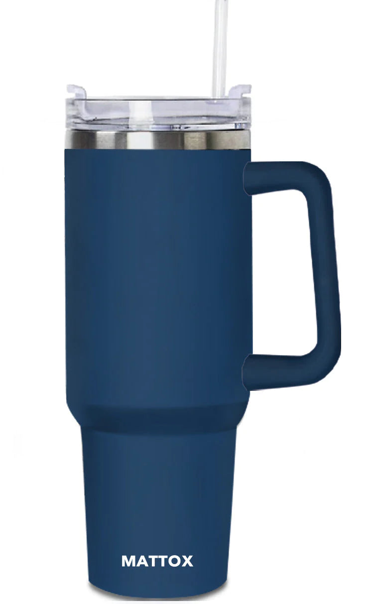 40oz Stainless Tumbler with Handle
