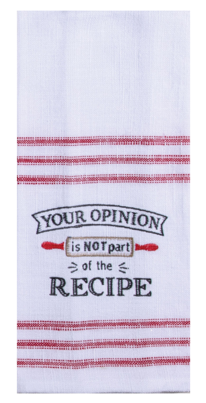 Towel Your Opinion