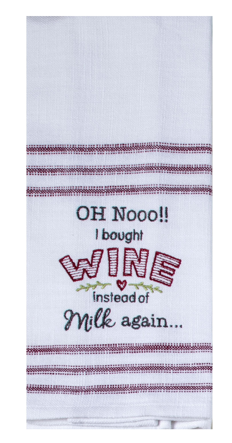 Towel Oh No Wine