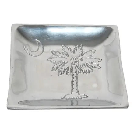 Platter with Palmetto Moon 6"