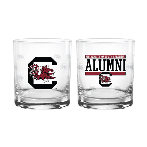 14oz USC Alumni Whiskey Glass