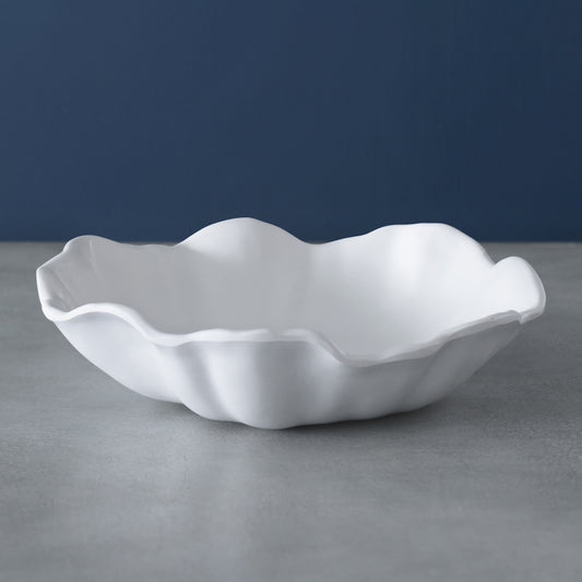 VIDA Bloom Medium Bowl White